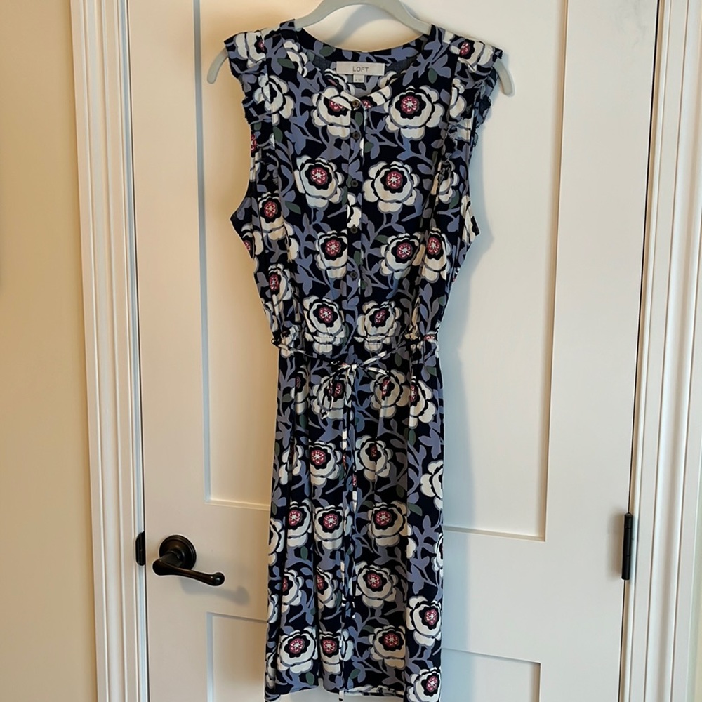 Floral Sleeveless Loft Dress